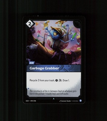 Garbage Grabber OGN-099 Uncommon Origin Riftbound Foil NM