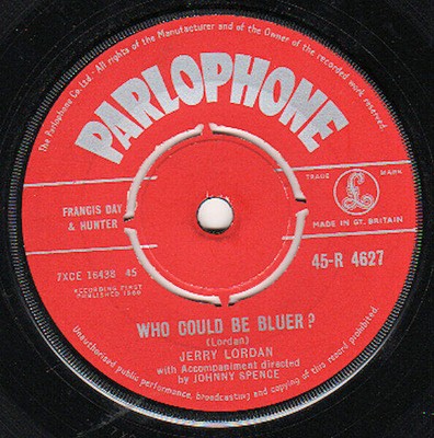 Jerry Lordan - Who Could Be Bluer? (VINYL)
