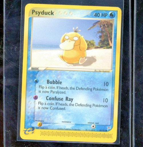 Pokémon TCG Psyduck Ex Team Magma vs Team Aqua 44/95 Regular Common