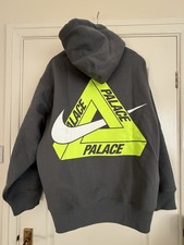 Palace x Nike Charcoal Hoodie Size Large FW25 Brand New