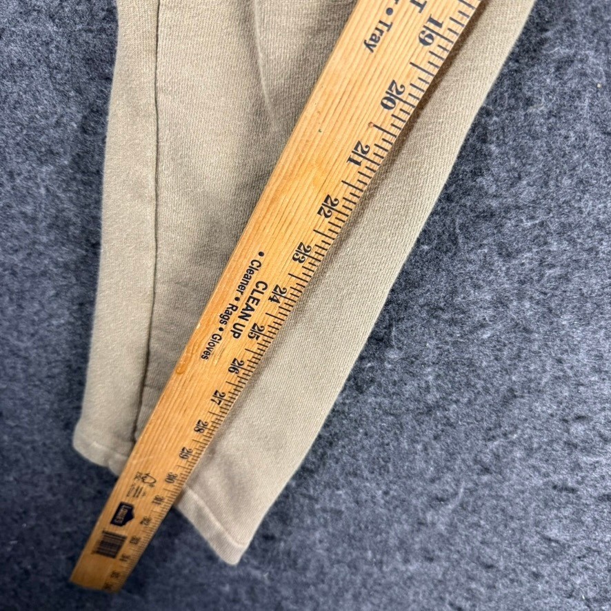 Fear of God Essentials Joggers Tan Khaki Sweatpants Size S Zip Pockets Cotton thumbnail 8