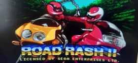 SEGA Genesis MK-1631 Console Bundle w/ Controller, Cables, and Road Rash 2 Game!