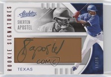 2021 Panini Absolute Tan Leather 11/99 Sherten Apostel #115 Auto f4o