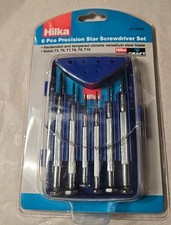 Hilarious 6 Piece Precision Star Screwdriver Set Brand New & Sealed