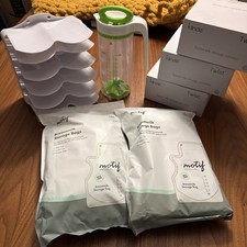 Breast Milk Storage Kit -260 Bags Motif And Kiinde Stand and Formula Pitcher