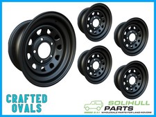 D Spoke Offroad SATIN Steel Wheels for Land Rover Defender - 16 x 8J (ET0) x 5