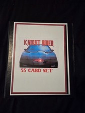 Knight Rider Complete Set 55 1982 Donruss Cards In Custom Binder Knight Rider Complete Set 55 1982 Donruss Cards In Custom Binder