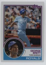 2018 Topps Silver Pack 1983 Design Chrome Series 2 George Brett #93 HOF 13st