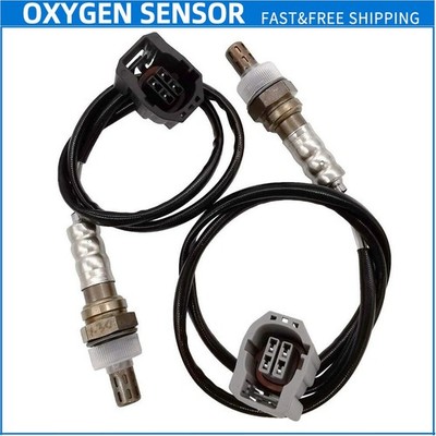 2Pcs Up&Downstream Oxygen Sensor For Mazda 3 5 2004-2005 Except Calif Canada