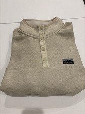 Eddie Bauer Sweater Fleece Pullover Mens XL Q...