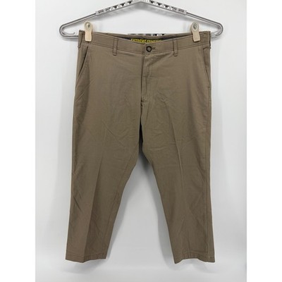 Lee Extreme Comfort Relaxed Fit Men's Chino Pants Khaki Size 40x30