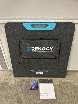Renogy 200 watt Portable Solar Panel E.FLEX 200