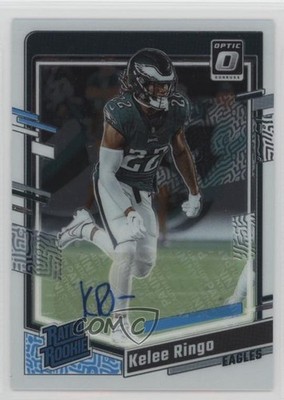 2023 Panini Donruss Optic Rated /199 Kelee Ringo #282 Rookie Auto RC yj7