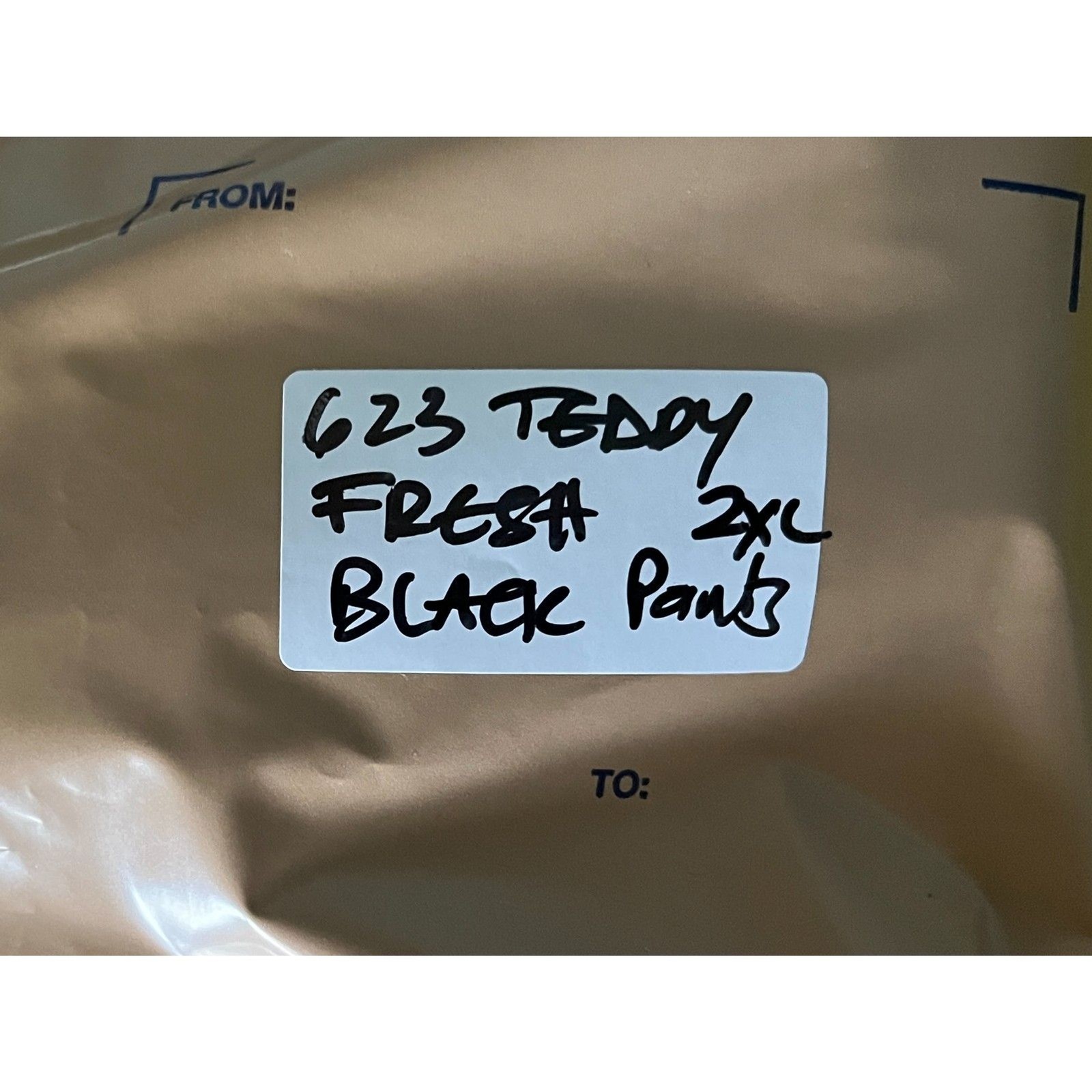 Teddy Fresh Black Patchwork Sweatpants Trousers P… - image 10