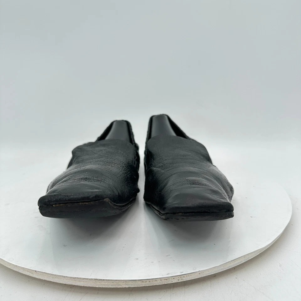 Bottega Veneta 女式 EU 40 US 10 码黑色柔软皮革乐福鞋莫卡辛鞋 — 第 3/4 张图片