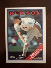 1988 Topps Roger Clemens 70 (mint)