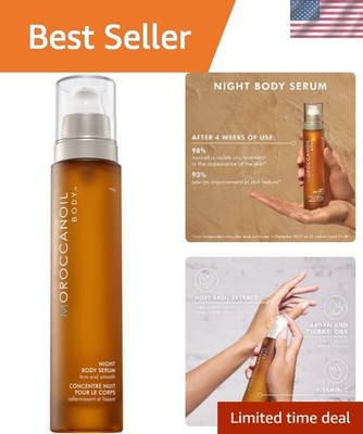 Revitalize Your Skin Overnight with Moroccanoil Night Body Serum Oil - 3.4 Fl Oz