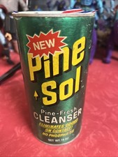 Intage Pine Sol Pine Fresh Cleanser Can Movie Prop Still Has Some Product In It
