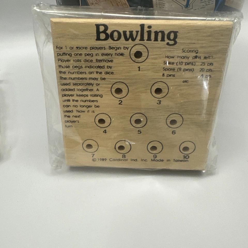 Cardinal Sport Teasers 4 Brain Teasers Sealed Premier Edition in Metal Tin 1993 - Image 4 of 4