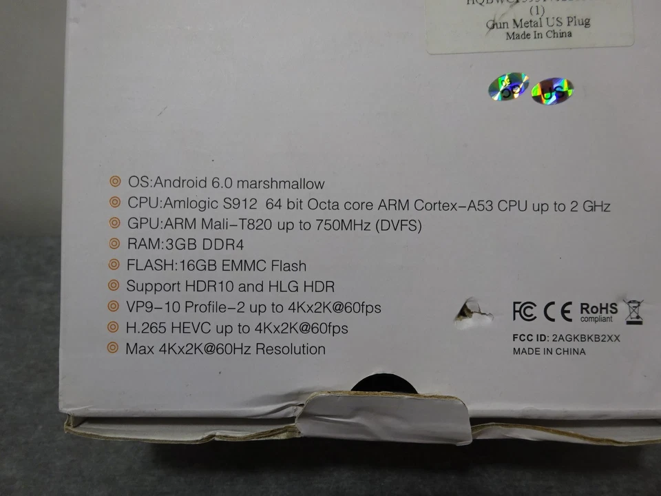 Mecool BB2 Pro Octa Core Android TV Box con Control Remoto INCLUIDO Foto 2 de 4