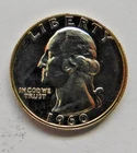 1960 Proof Washington Quarter 90% Silver United States Mint Coin