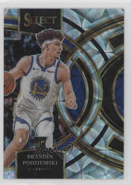 2023-24 Panini Select Premier Level Scope Prizm Brandin Podziemski #104 1i1p