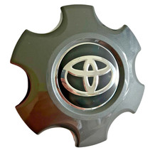 Wheel Center Cap Black 6 Spoke Rim Hub Cover For Toyota Tacoma 2005-2015