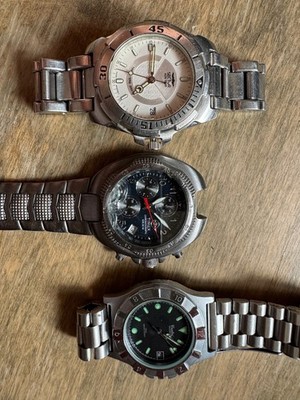 Vintage Project Watch Lot   Sector, Timex Chrono & Crater Diver   Parts/Repair