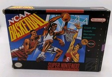 NCAA Basketball Super Nintendo SNES CIB Complete Authentic