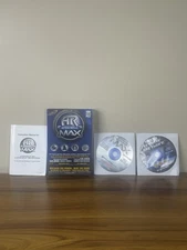 Action Replay Max Sony PlayStation 2 PS2 Tested 2 Disc Set w/Inserts No Mem Card