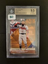 2018 Topps Now Offseason Ronald Acuna Jr. Bonus Card #OSB2 PSA 10 Rookie BGS 10. rookie card picture