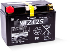Yuasa YUAM7212A YTZ12S battery - factory acti...
