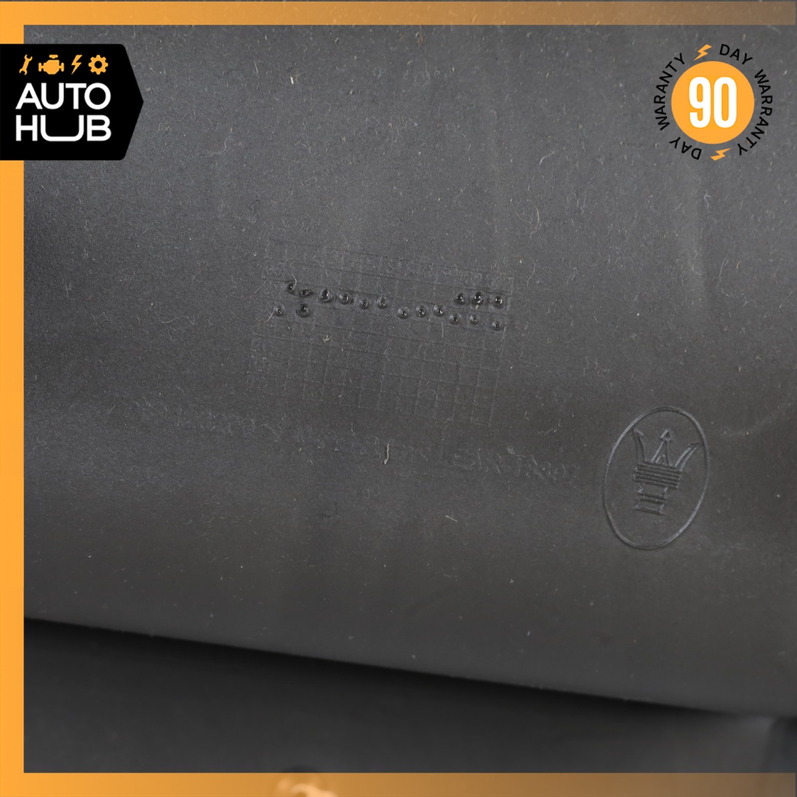 08-18 Maserati GranTurismo M145 Coupe Door Panel Rear Right Side Black OEM 34k