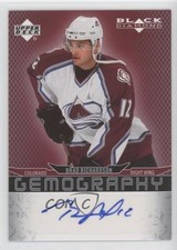 2007-08 Upper Deck Black Diamond Gemography Brad Richardson #G-RI Auto 0q7o