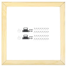 DIY Canvas Stretcher Bars 12 x 12 Inch Canvas Frame Wooden Frames Kit