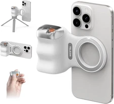 Magnetic Phone Camera Grip, Smartphone Shooting Holder Selfie Handle Snap with 