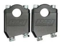 RSI Racing AR-2B-15 Angled Handlebar Riser - 2in. Rise - 15 Degrees - Black