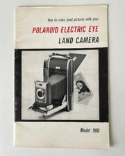 Polaroid Electric Eye Land Camera Model 900 Instruction Manual