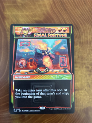 Final Fortune Magic The Gathering R1956 Secret Lair 