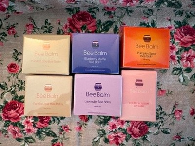 BEE BALM LIP BALM - ASSORTED FLAVORS/SCENTS ALL NEW & SEALED - 1 RARE ITEM!!