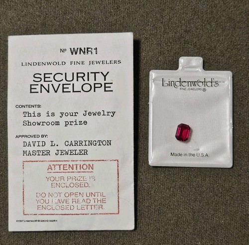 Lindenwold Fine Jewelers Loose Synthetic Ruby