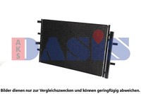 AKS Dasis Kondensator Klimaanlage 092063N FüR Custom Ford Tourneo V362 F3 V363