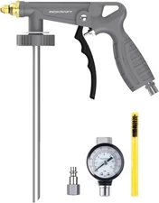 InoKraft Rust Proofing Spray Gun, Bedliner Gun with Thread, Gray 