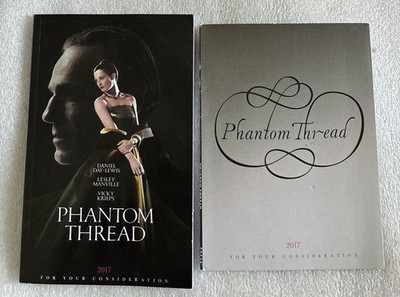 PHANTOM THREAD FYC Screenplay & FYC DVD Screener PAUL THOMAS ANDERSON scratches