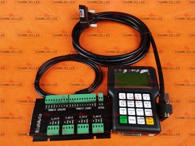 1x Upgraded RichAuto A11E 3-Axis CNC Motion Control System DSP Handle Controller