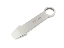 Keychain Mini Pry Bar - Tiny EDC Crowbar - (Stainless Steel) Pocket Tool