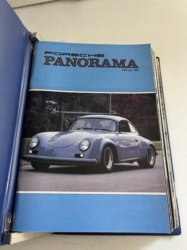 Porsche Panorama 1985 Magazines in PCA Binder 11 Issues (Missing Jan) EX Cond