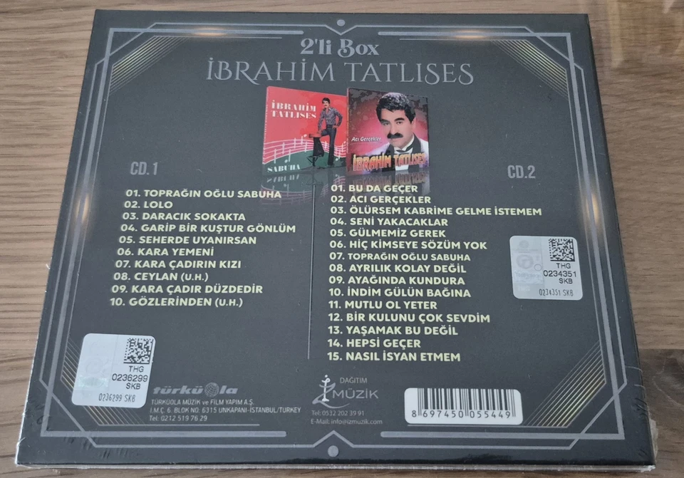 Ibrahim Tatlises - 2'li Set - CD - Bild 2 von 2