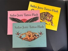 sailor jerry tattoo flash book vol 1-3