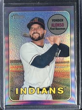 Alonso, Yonder - 2018 Topps Heritage Chrome - Purple